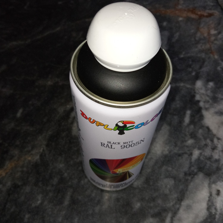 اسپره مات نسوز RAL9005Nکیفیت عالی